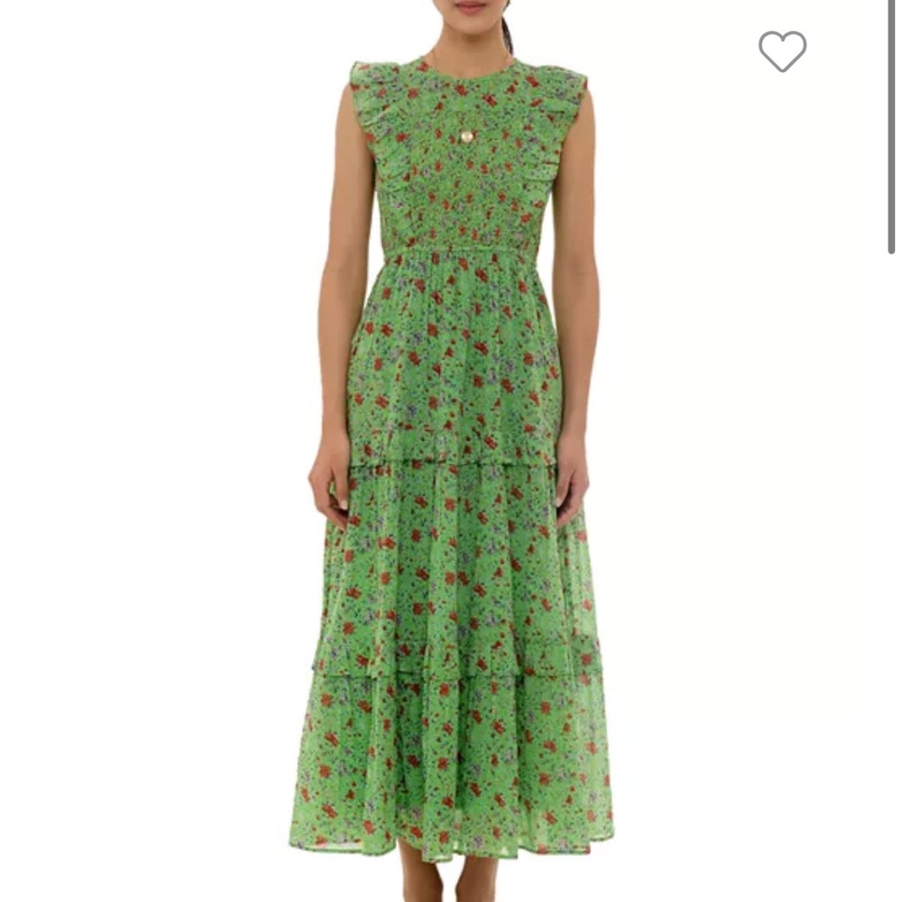 Banjanan Iris Midi Dress Size Small